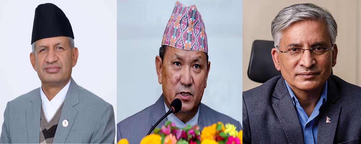 एमाले उपमहासचिवमा ज्ञवाली, गुरुङ र रिमाल निर्विराेध