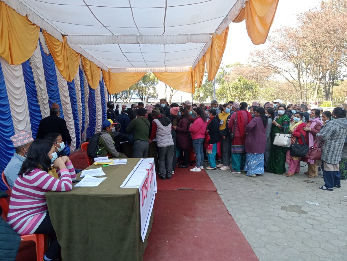 राप्रपाकाे अधिवेशनमा ५० प्रतिशत मतदान, मतदानकाे समय थपियाे