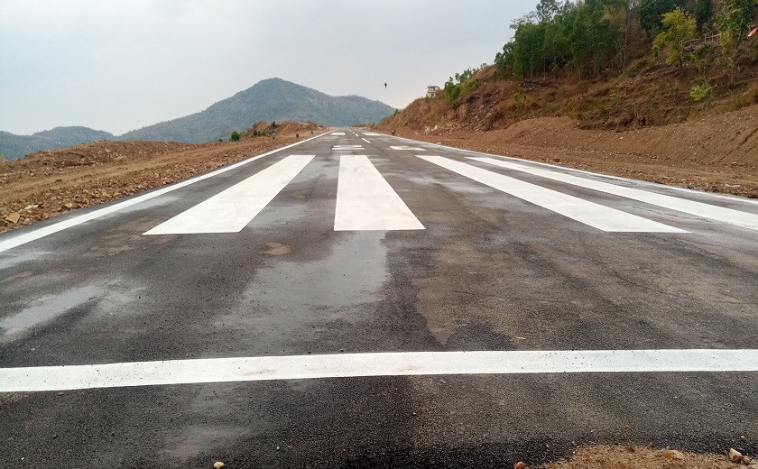 इलामकाे सुकिलुम्बा विमानस्थलमा आज परीक्षण उडान
