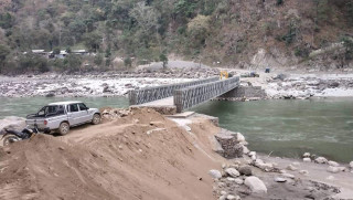 तीन पटक म्याद थपियाे, नाै वर्षमा पनि सम्पन्न भएन फोक्सिङ्टारकाे पुल