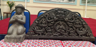 नेपालबाट हराएका दुई मूर्ति बेलायत प्रहरीद्वारा फिर्ता