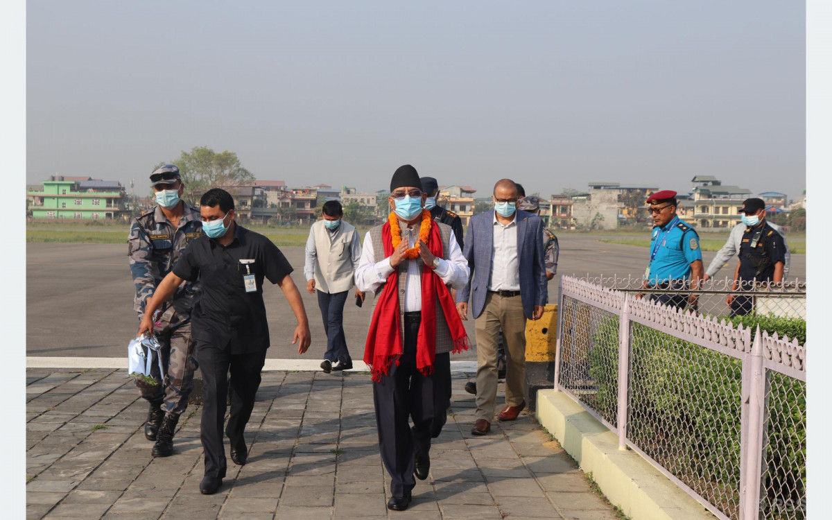 भरतपुर पुगेर प्रचण्डले भने- कसैले भनेर केही हुँदैन, गठबन्धन टुट्दैन