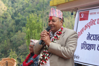 परिवर्तन ल्याउने माओवादी, रजाई गर्ने अन्य दल: मन्त्री पौडेल