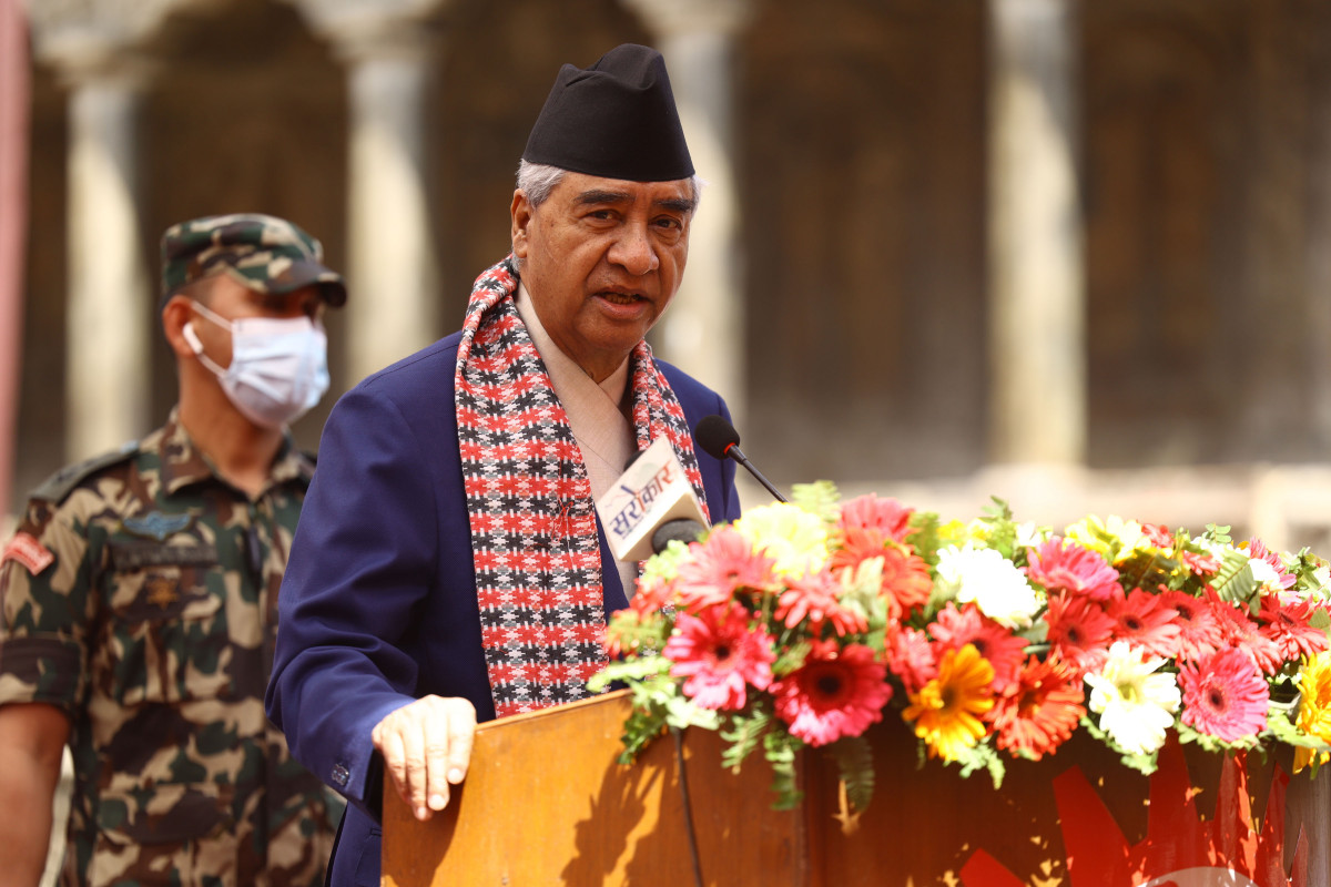 प्रधानमन्त्री देउवाबाट नयाँ वर्षको शुभकामना सन्देश