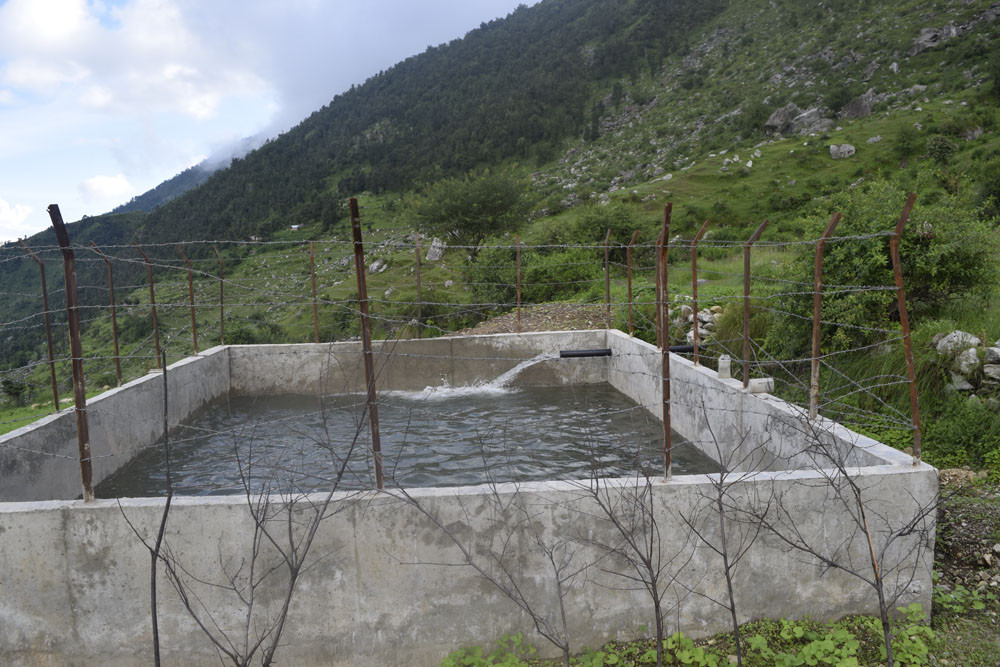 सिँचाइ पोखरी निर्माणले किसान लाभान्वित
