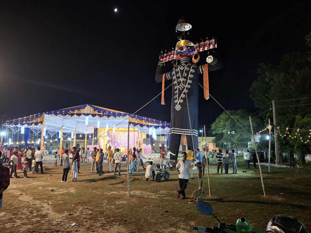 दशहरा मेलामा रावण बध