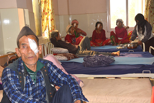 मोतियाविन्दुको निःशुल्क शल्यक्रिया