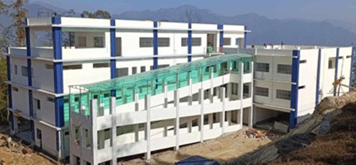 निर्माणाधीन पालिकास्तरीय अस्पताल भवन