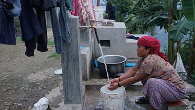 डाडागाउँमा ‘एक घर, एक धारा’