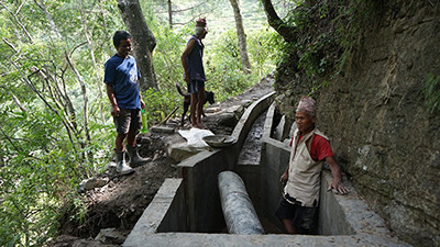 एक सय ५७ वर्ष पुरानो नहर