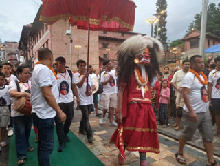 चार दशकपछि पशुपति क्षेत्रका टोल-टोलमा लाखे नाच