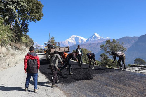 बेनी–पाखापानी सडक योजना स्तरोन्नती
