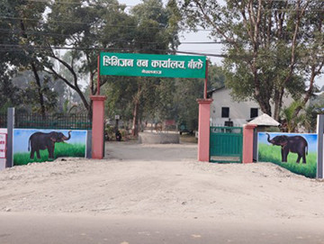 मुहार फेर्दै डिभिजन वन कार्यालय बाँके