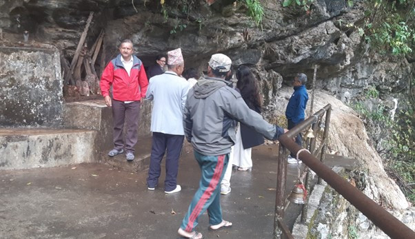 नौ तले गुफाको प्रवर्द्धन गर्दै भिमाद नगरपालिका