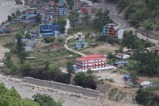 लामाखेतमा बस्ती संरक्षण योजना निर्माण
