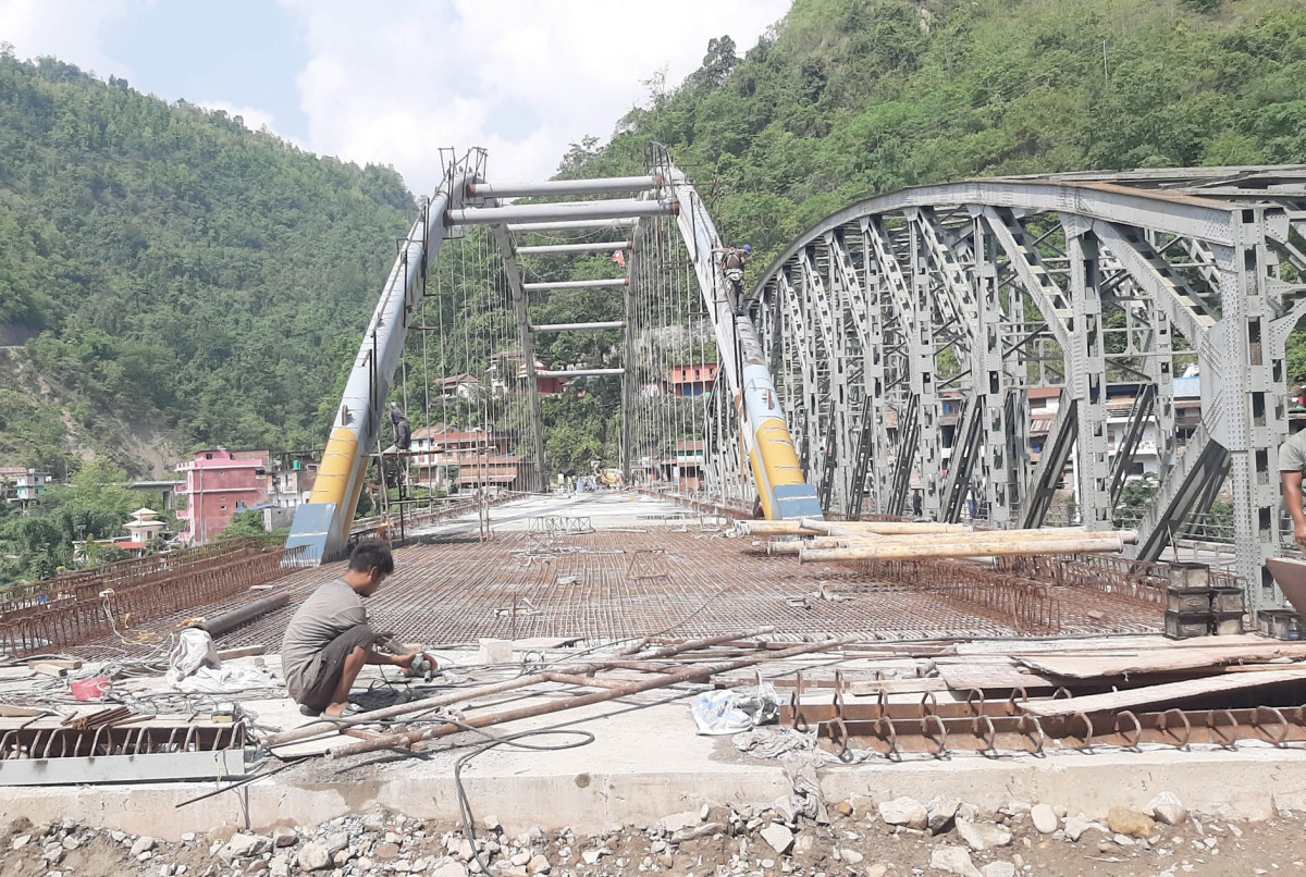 ‘सिग्नेचर ब्रिज’ निर्माण अन्तिम चरणमा