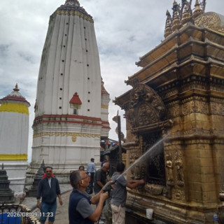 विश्व सम्पदा सूचीमा सूचीकृत स्वयम्भूमा सरसफाइ