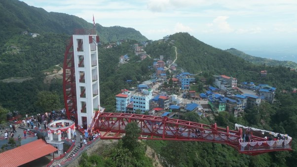 भेडेटार ‘स्काइवाक’ नयाँ पर्यटकीय गन्तव्य