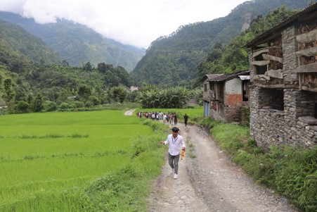 मजपोक-नेटा-अर्मन-किमचौर-ताराखोला सडक : स्तरोन्नती गर्न रु. पाँच करोड सुनिश्चित